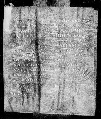 Codex Petropolitanus Purpureus (Scan 2) showing Matthew 8:9 from 6th Century found in Sarmisahly (or Sarumsahly), currently housed at National Library of Russia, Saint Petersburg (majority)