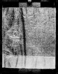 Codex Petropolitanus Purpureus (Scan 2) showing Luke 3:4 from 6th Century found in Sarmisahly (or Sarumsahly), currently housed at National Library of Russia, Saint Petersburg (majority)