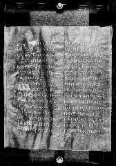 Codex Petropolitanus Purpureus showing Luke 19:28 from 6th Century found in Sarmisahly (or Sarumsahly), currently housed at National Library of Russia, Saint Petersburg (majority)