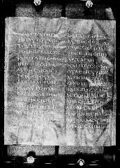 Codex Petropolitanus Purpureus (Scan 2) showing Luke 23:2 from 6th Century found in Sarmisahly (or Sarumsahly), currently housed at National Library of Russia, Saint Petersburg (majority)