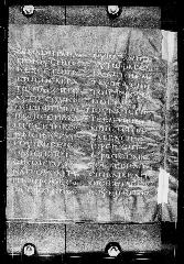 Codex Petropolitanus Purpureus (Scan 2) showing Matthew 12:2 from 6th Century found in Sarmisahly (or Sarumsahly), currently housed at National Library of Russia, Saint Petersburg (majority)