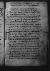 Uncial 049 showing 1 Corinthians 1:4 from 9th Century, currently housed at Great Lavra Monastery, Mount Athos, Greece