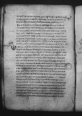Uncial 049 showing 1 Corinthians 16:2 from 9th Century, currently housed at Great Lavra Monastery, Mount Athos, Greece