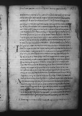 Uncial 049 showing Colossians 1:22 from 9th Century, currently housed at Great Lavra Monastery, Mount Athos, Greece