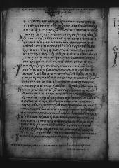 Uncial 049 showing 1 Thessalonians 3:13 from 9th Century, currently housed at Great Lavra Monastery, Mount Athos, Greece