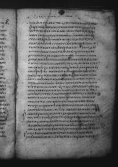 Uncial 049 (Scan 2) showing Acts 5:33 from 9th Century, currently housed at Great Lavra Monastery, Mount Athos, Greece