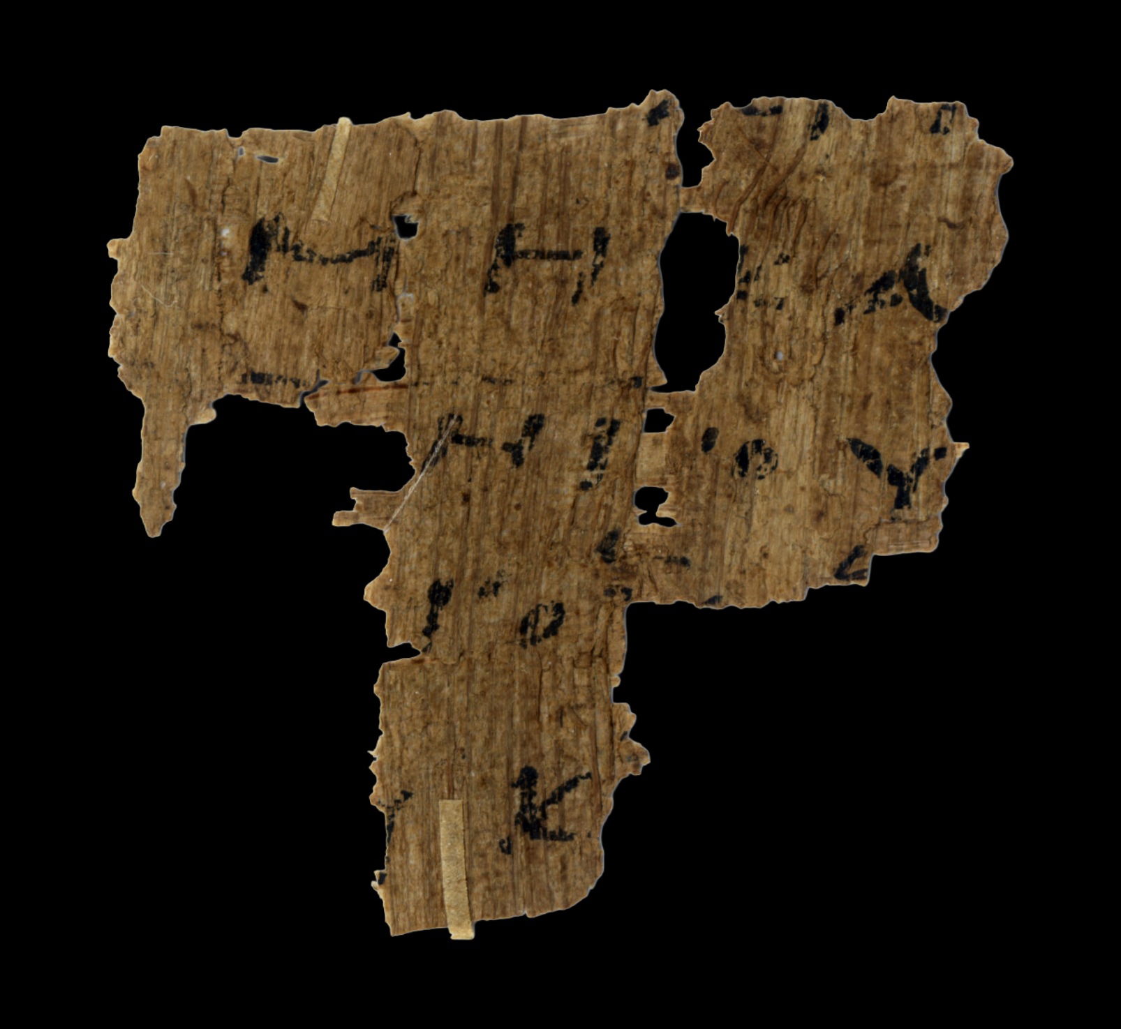 Papyrus 113 showing Romans 2:29 from First half of the 3rd Century found in Oxyrhynchus, Egypt, currently housed at Bodleian Art, Archaeology and Ancient World Library, Oxford