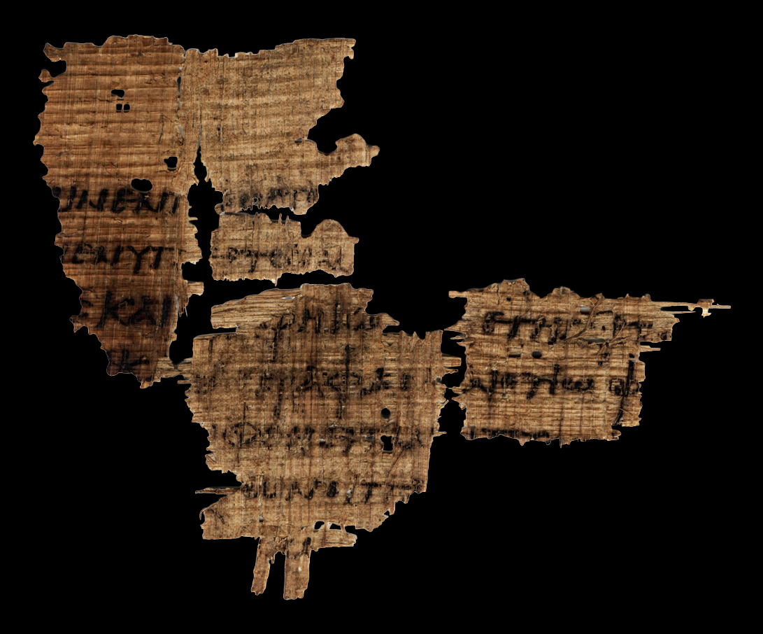 Papyrus 123 showing 1 Corinthians 15:3 from 4th Century found in Oxyrhynchus, Egypt, currently housed at Sackler Library, Oxford