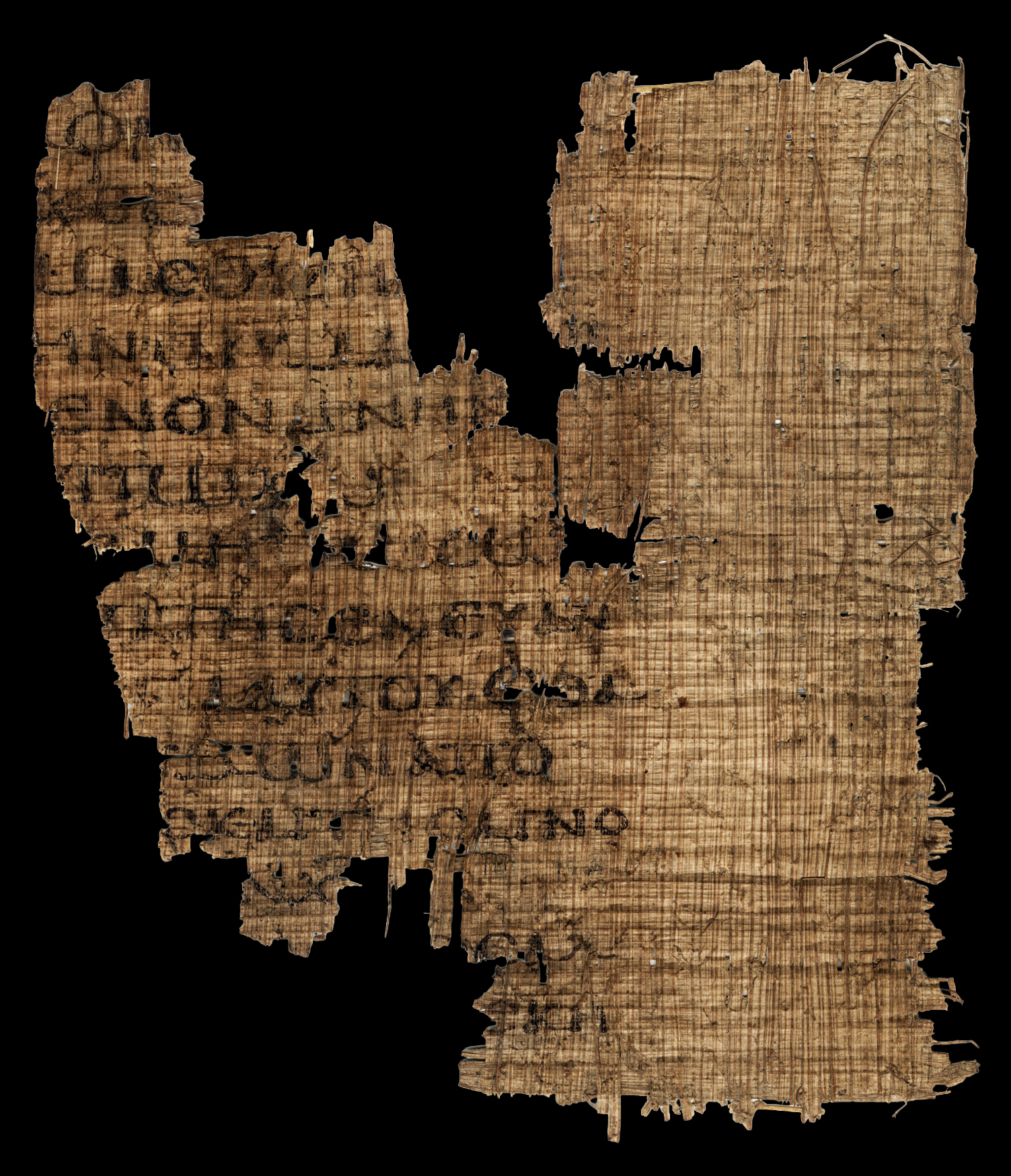 Papyrus 124 showing 2 Corinthians 11:2 from 6th Century found in Oxyrhynchus, Egypt, currently housed at Sackler Library, Oxford