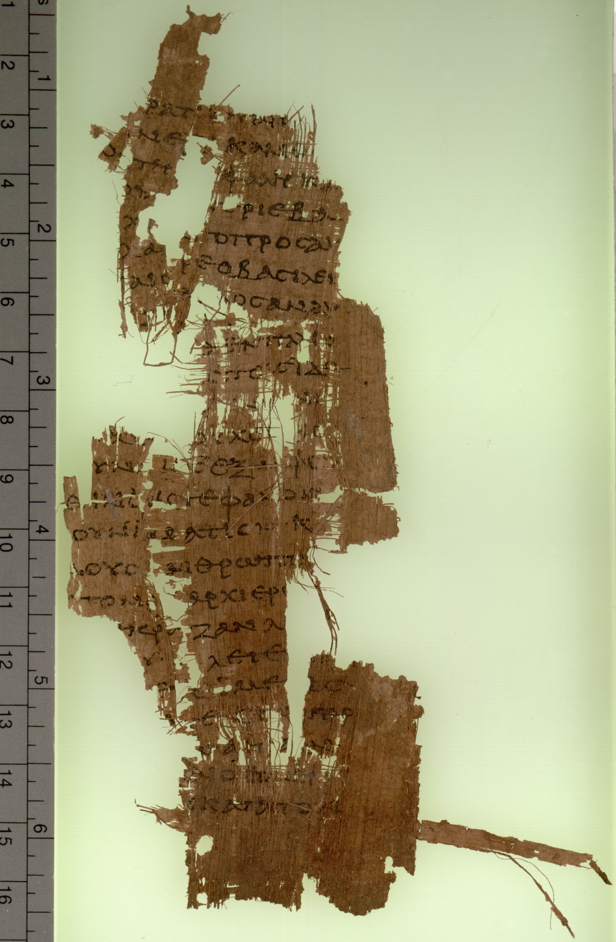 Papyrus 90 showing John 19:7 from Late 2nd Century found in Oxyrhynchus, Egypt, currently housed at Bodleian Art, Archaeology and Ancient World Library, Oxford