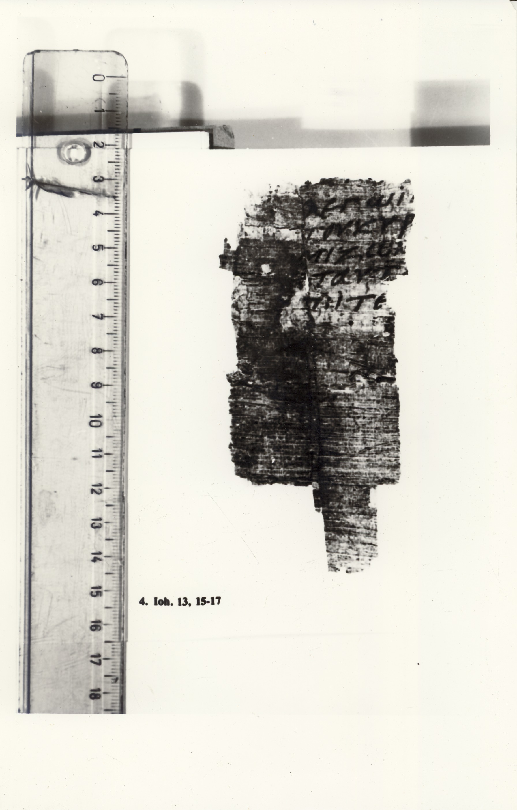 Papyrus 93 showing John 13:16 from Middle 5th Century, currently housed at Girolamo Vitelli Papyrological Institute, National Archaeological Museum, Florence