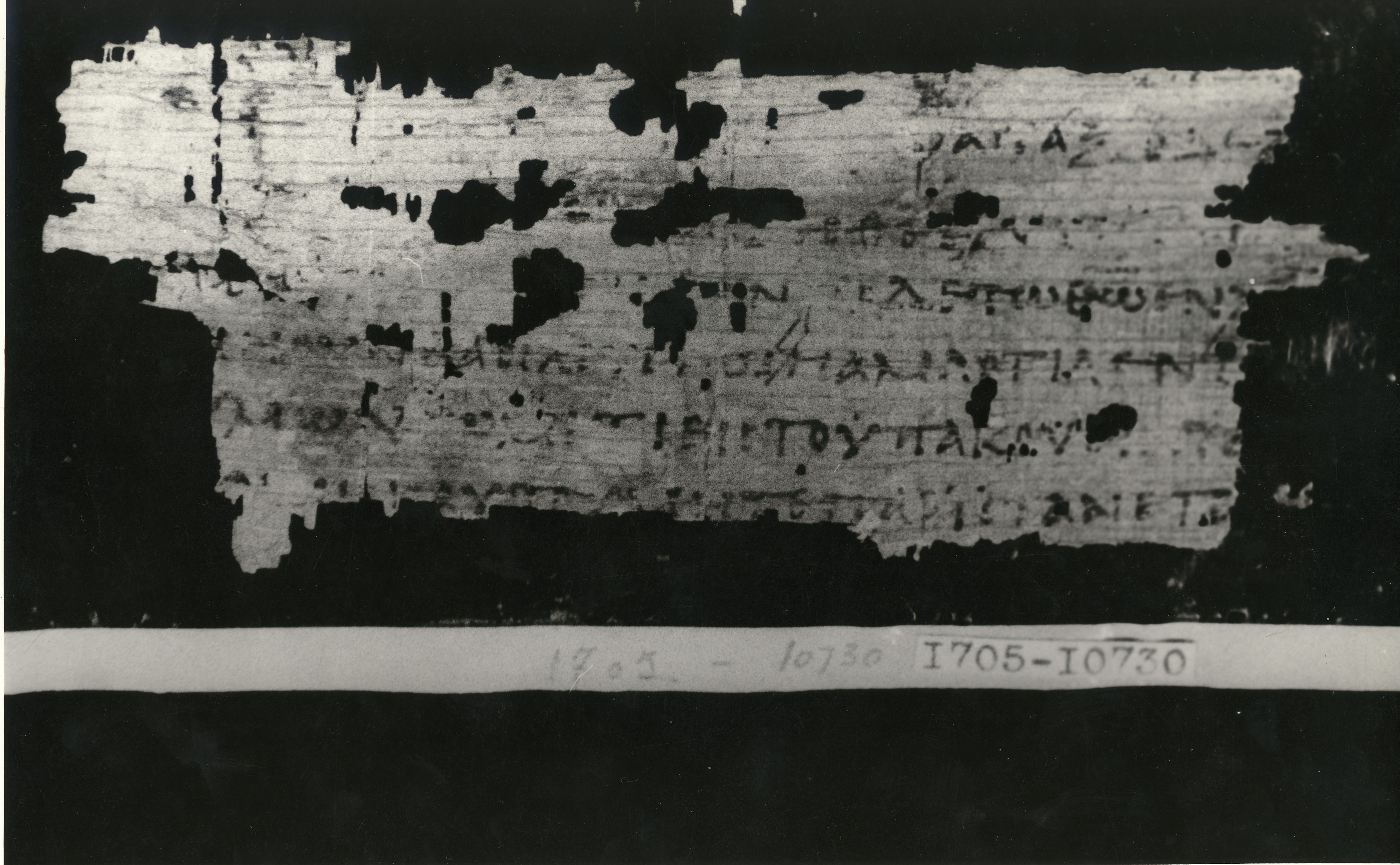 Papyrus 94 showing Romans 6:13 from 5th / 6th Century, currently housed at Egyptian Museum, Cairo