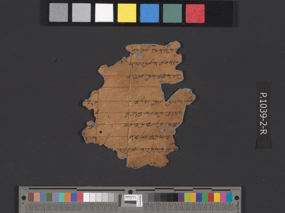 11QpaleoLev (The Paleo-Hebrew Leviticus Scroll) (Scan 2) showing Leviticus 16:2 from Late 1st Century BC - Mid-1st Century AD found in Qumran, Cave 11, currently housed at Israel Museum, Jerusalem