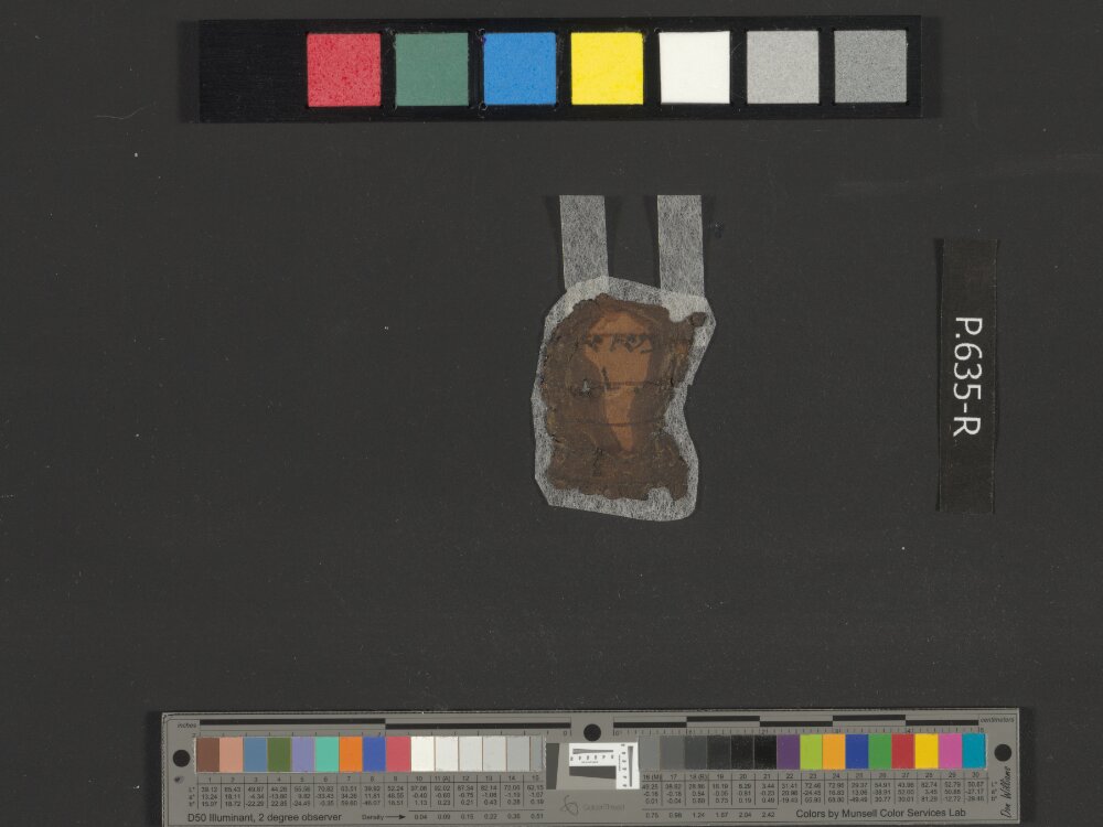 11Q Targum Job (Scan 1) showing Job 26:2 from Mid-2nd Century BC - Late 2nd Century BC found in Qumran, Cave 11, currently housed at Rockefeller Museum, Jerusalem