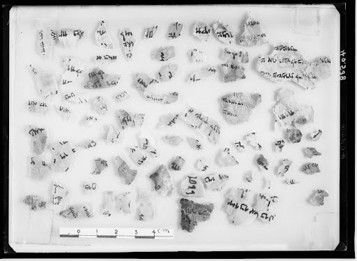 1Q Deuteronomy a showing Deuteronomy 14:21 from Late Hasmonean – Early Herodian (c. 75–25 BC) found in Qumran, Cave 1, currently housed at Bibliothèque nationale de France, Paris