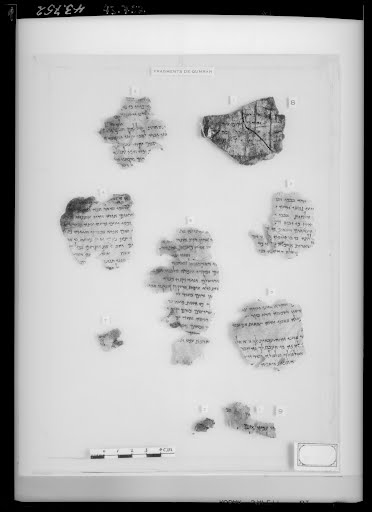 1QIsa b (1QIsaiah b) (Scan 7) showing Isaiah 53:2 from Late Hasmonean or Early Herodian Period (c. 100–50 BC) found in Qumran, Cave 1, currently housed at Shrine of the Book, Israel Museum, Jerusalem; Rockefeller Museum, Jerusalem