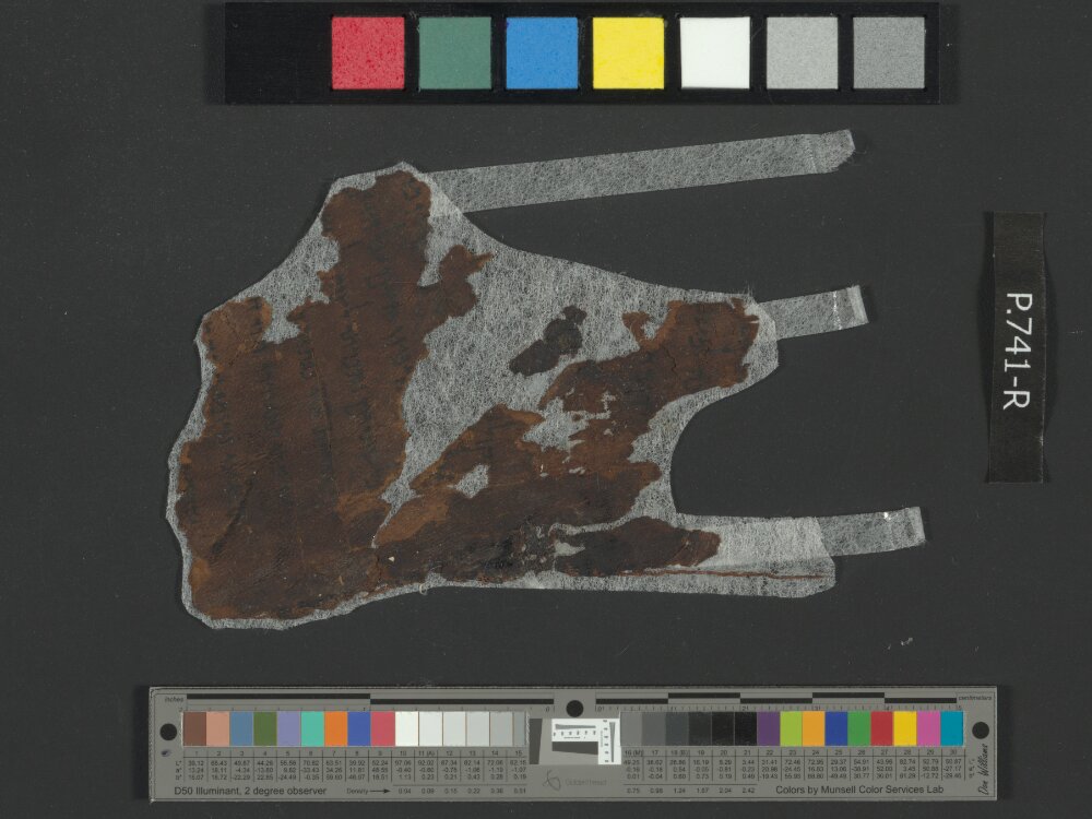 2Q Jeremiah showing Jeremiah 29:2 from Late 1st Century BC – Mid-1st Century AD found in Qumran, Cave 2, currently housed at Rockefeller Museum, Jerusalem