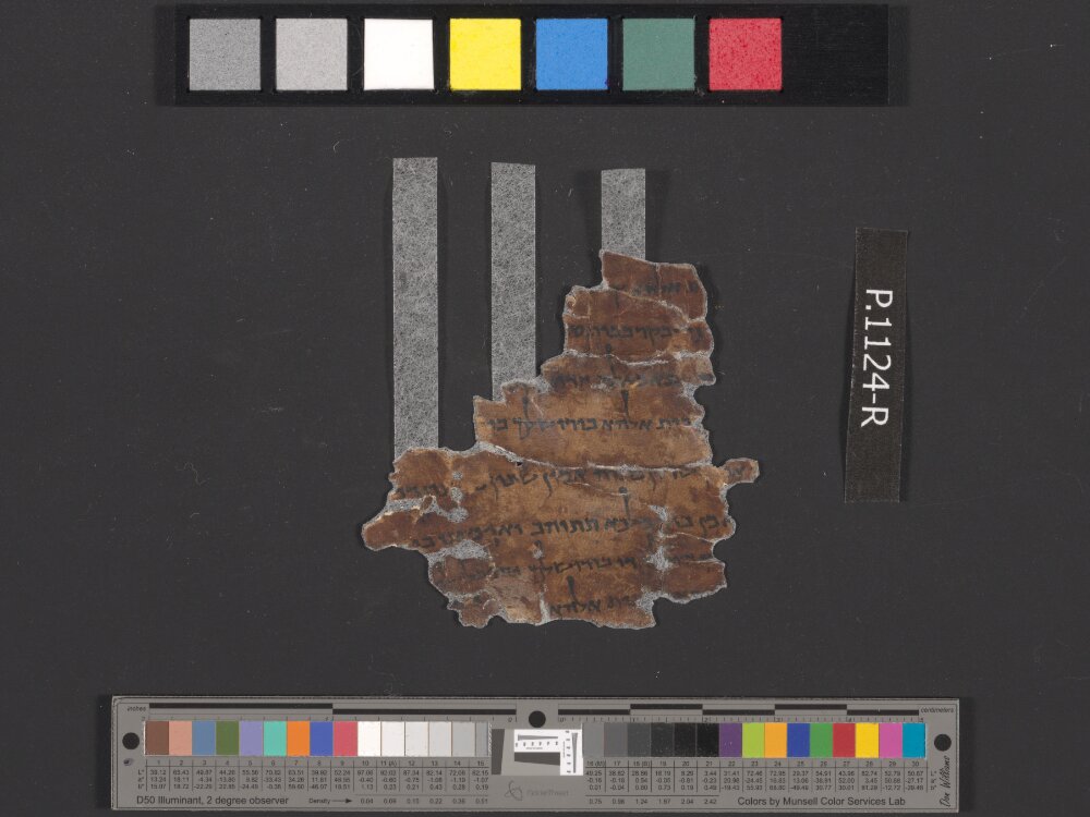 4QEzra (4QEzr) showing Ezra (2 Esdras) 6:3 from Mid-1st Century BC (c. 50 BC) found in Qumran, Cave 4, currently housed at Rockefeller Museum, Jerusalem