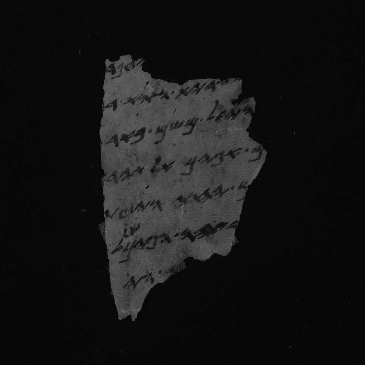 4QpaleoGen m (Scan 3) showing Genesis 26:21 from Hasmonean Period (c. 150–30 BC) found in Qumran, Cave 4, currently housed at Rockefeller Museum, Jerusalem