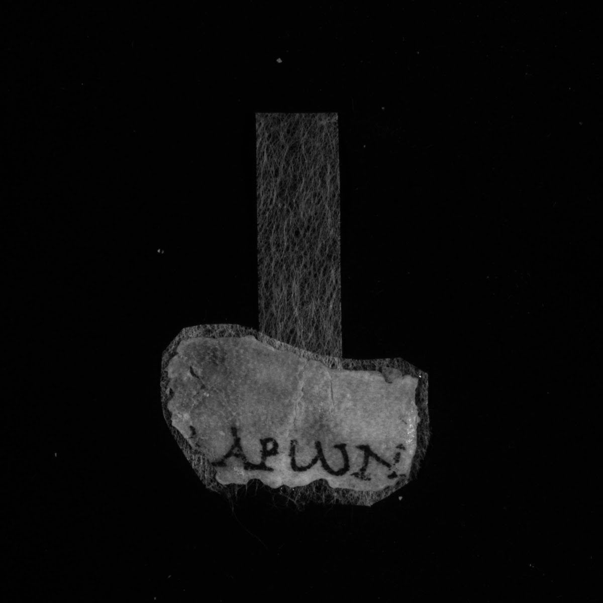 4Q LXXNumbers (Scan 2) showing Numbers 4:13 from Late 1st Century BC – Mid-1st Century AD found in Qumran, Cave 4, currently housed at Rockefeller Museum, Jerusalem