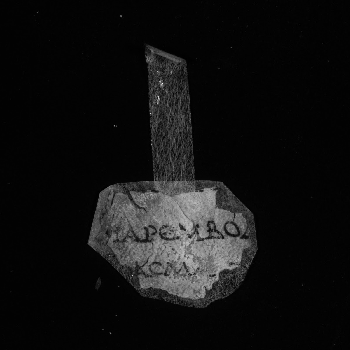 4Q LXXNumbers (Scan 10) showing Numbers 3:40 from Late 1st Century BC – Mid-1st Century AD found in Qumran, Cave 4, currently housed at Rockefeller Museum, Jerusalem