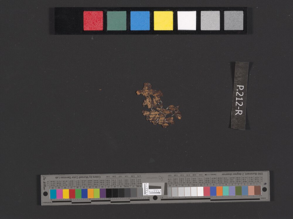 4Q Phylacteries N showing Deuteronomy 32:33 from Mid-1st Century BC - Early 1st Century AD found in Qumran, Cave 4, currently housed at Rockefeller Museum, Jerusalem