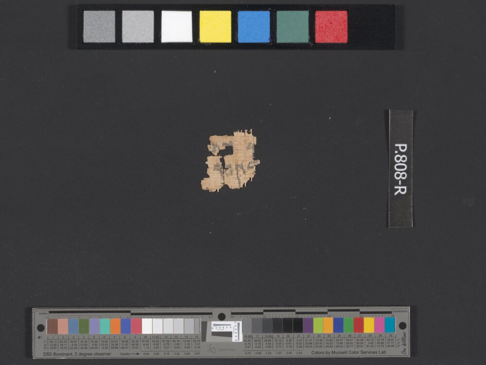 4Q papTobit a showing Tobit 14:7 from Late 2nd Century BC – Mid-1st Century BC found in Qumran, Cave 4, currently housed at Israel Museum, Jerusalem