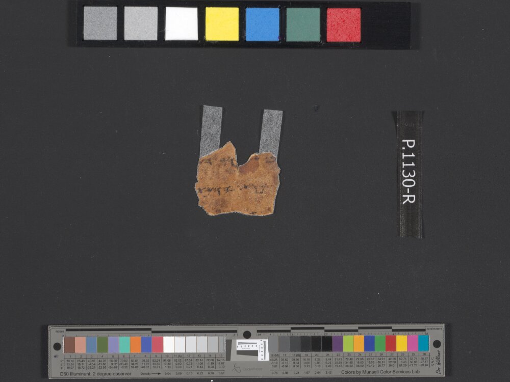 4QpaleoExodus m (Scan 9) showing Exodus 16:32 from Late Hasmonean Period (c. 100–25 BC) found in Qumran, Cave 4, currently housed at Rockefeller Museum, Jerusalem
