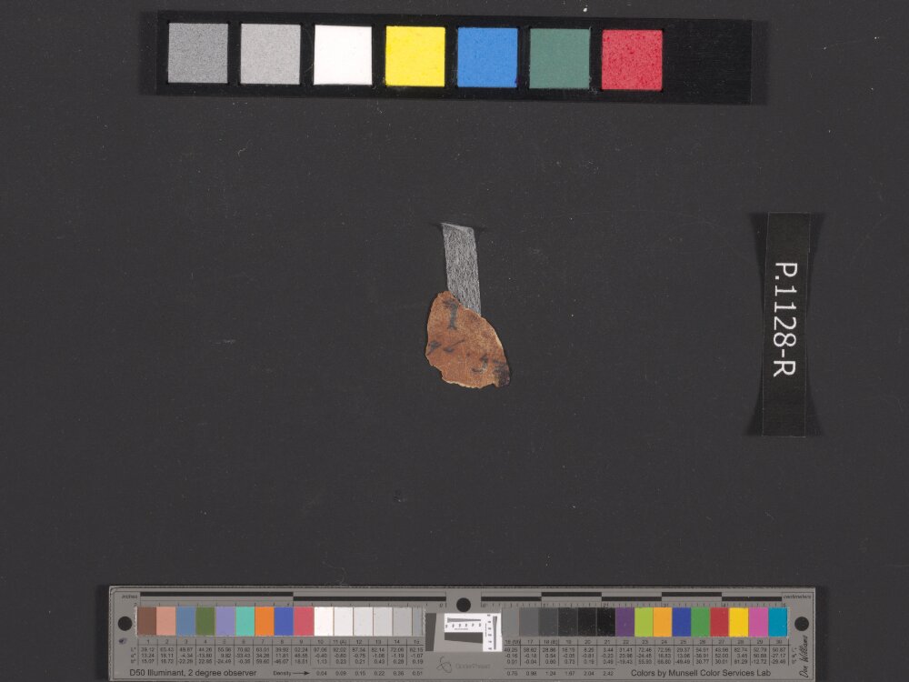 4QpaleoExodus m (Scan 8) showing Exodus 17:2 from Late Hasmonean Period (c. 100–25 BC) found in Qumran, Cave 4, currently housed at Rockefeller Museum, Jerusalem