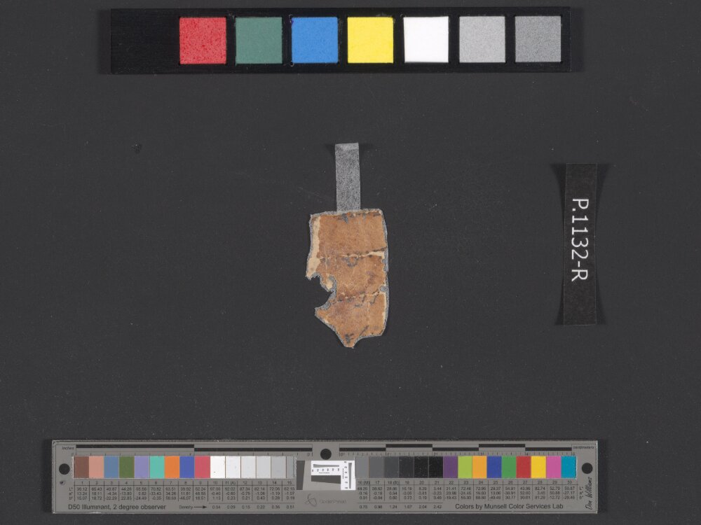4QpaleoExodus m (Scan 3) showing Exodus 18:21 from Late Hasmonean Period (c. 100–25 BC) found in Qumran, Cave 4, currently housed at Rockefeller Museum, Jerusalem