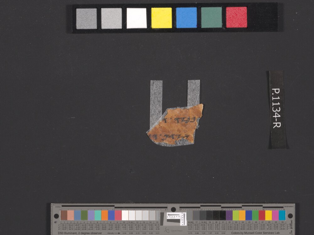 4QpaleoExodus m (Scan 14) showing Exodus 21:6 from Late Hasmonean Period (c. 100–25 BC) found in Qumran, Cave 4, currently housed at Rockefeller Museum, Jerusalem