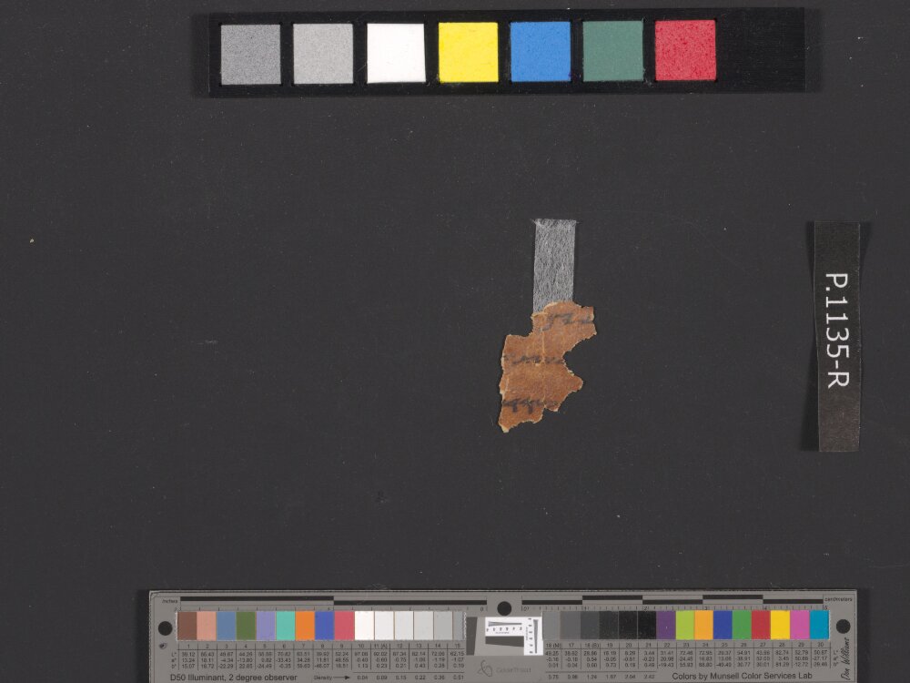 4QpaleoExodus m (Scan 3) showing Exodus 22:13 from Late Hasmonean Period (c. 100–25 BC) found in Qumran, Cave 4, currently housed at Rockefeller Museum, Jerusalem