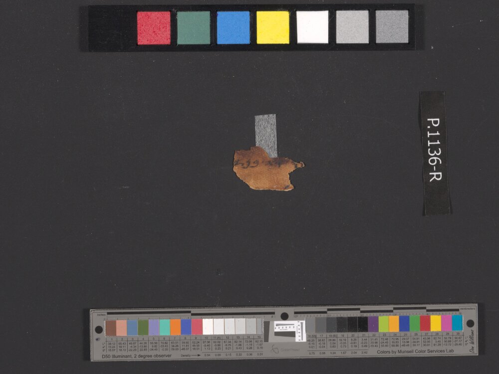 4QpaleoExodus m (Scan 2) showing Exodus 25:32 from Late Hasmonean Period (c. 100–25 BC) found in Qumran, Cave 4, currently housed at Rockefeller Museum, Jerusalem