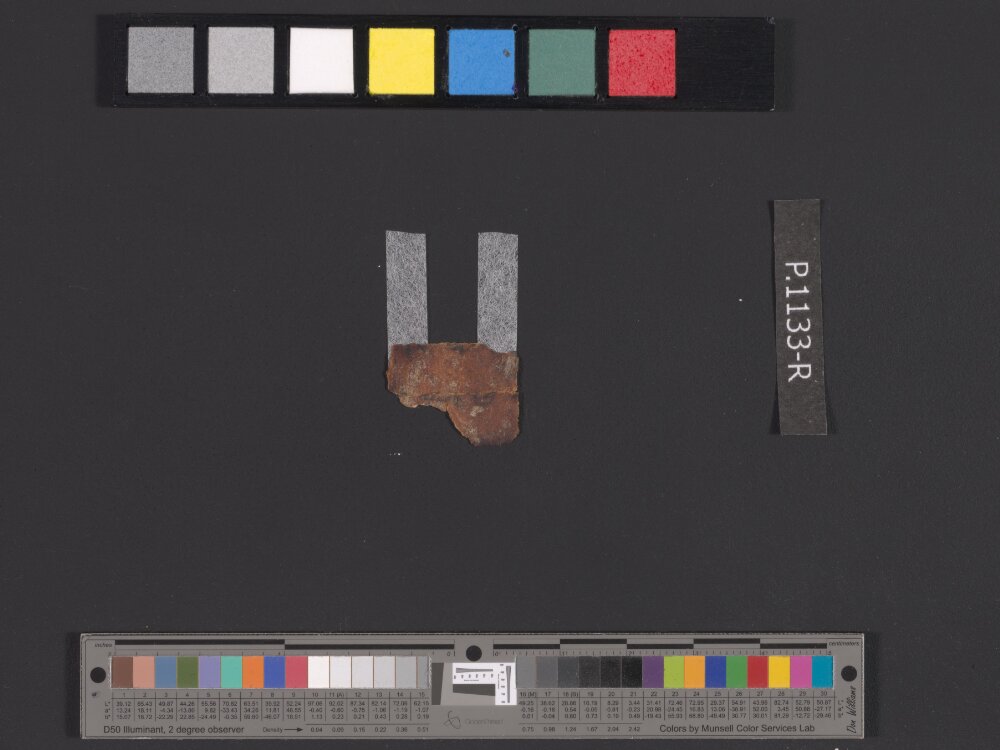 4QpaleoExodus m (Scan 2) showing Exodus 28:13 from Late Hasmonean Period (c. 100–25 BC) found in Qumran, Cave 4, currently housed at Rockefeller Museum, Jerusalem