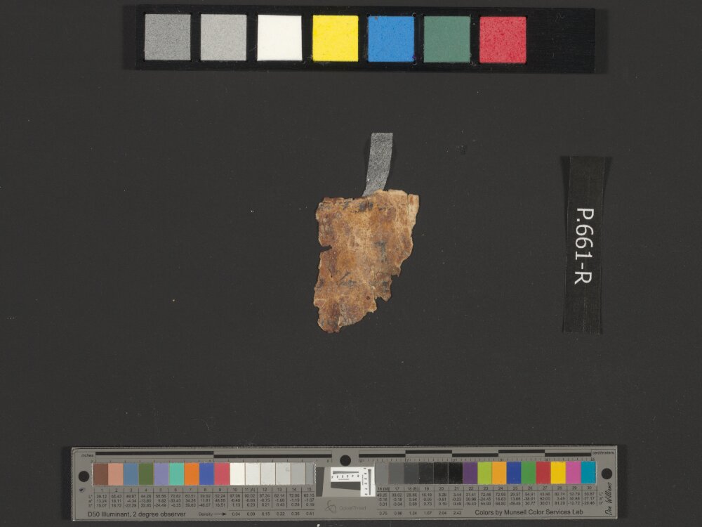 4QpaleoExodus m (Scan 1) showing Exodus 10:21 from Late Hasmonean Period (c. 100–25 BC) found in Qumran, Cave 4, currently housed at Rockefeller Museum, Jerusalem