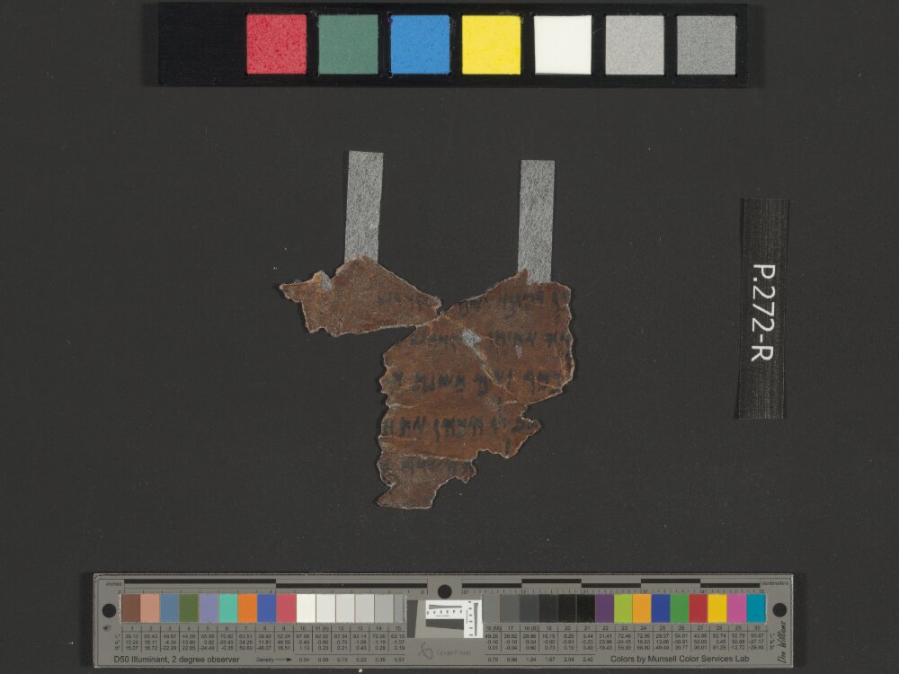 4QLeviticus-Numbers a (Scan 1) showing Leviticus 27:21 from Mid-to-Late 2nd Century BC found in Qumran, Cave 4, currently housed at Rockefeller Museum, Jerusalem