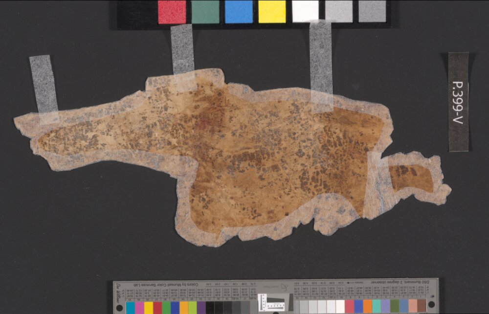 4QLeviticus-Numbers a (Scan 1) showing Numbers 32:13 from Mid-to-Late 2nd Century BC found in Qumran, Cave 4, currently housed at Rockefeller Museum, Jerusalem