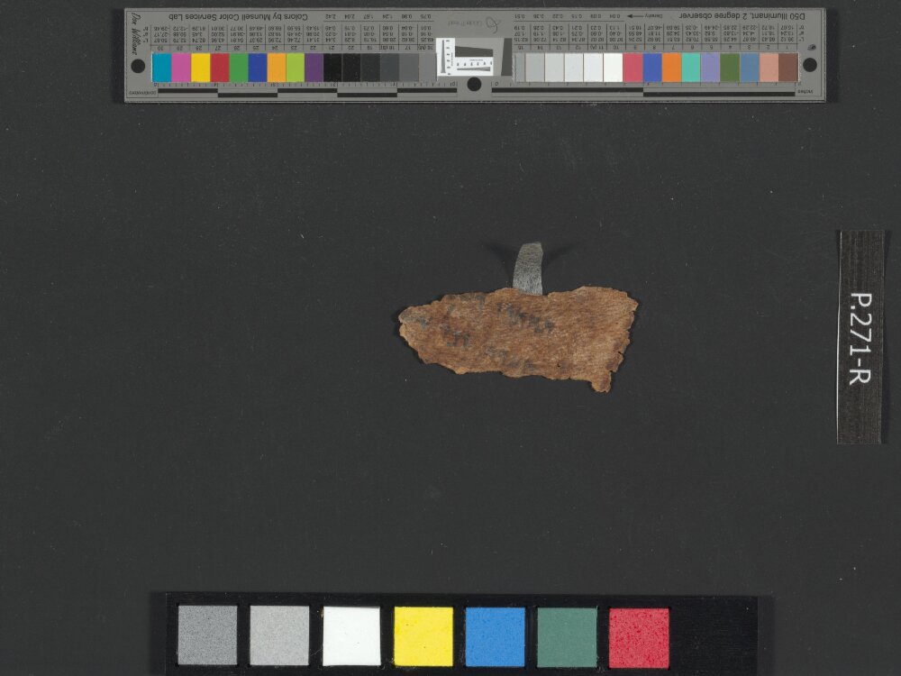 4QLeviticus-Numbers a (Scan 1) showing Leviticus 15:10 from Mid-to-Late 2nd Century BC found in Qumran, Cave 4, currently housed at Rockefeller Museum, Jerusalem