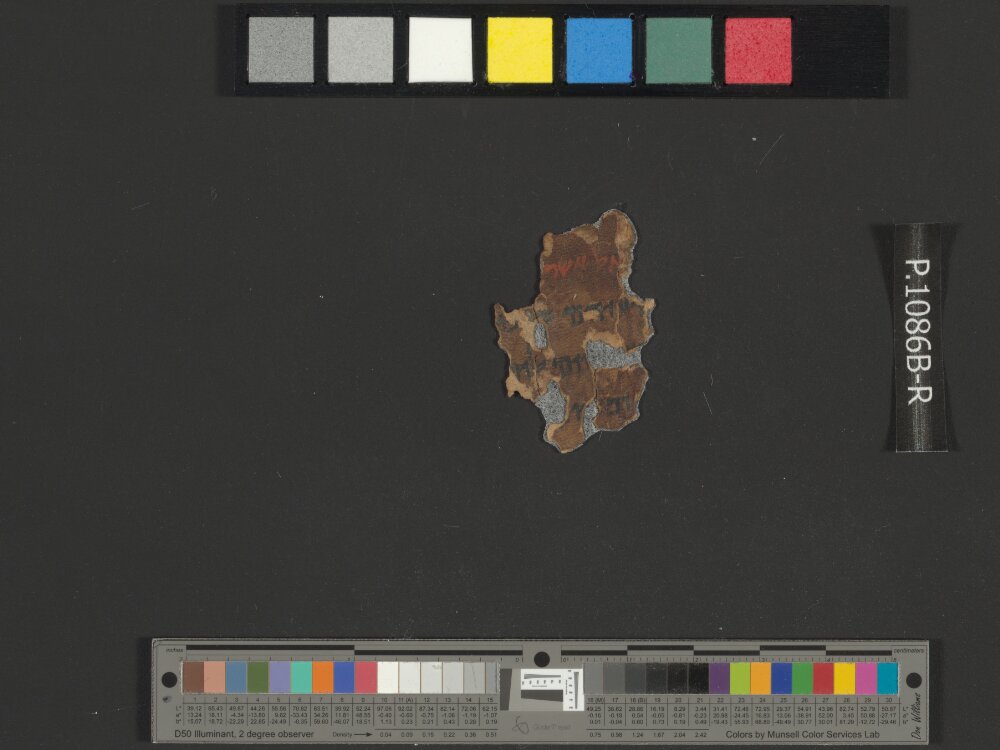 4QNumbers^b (4QNum^b) (Scan 4) showing Numbers 32:21 from Late 1st Century BC – Early 1st Century AD found in Qumran, Cave 4, currently housed at Rockefeller Museum, Jerusalem