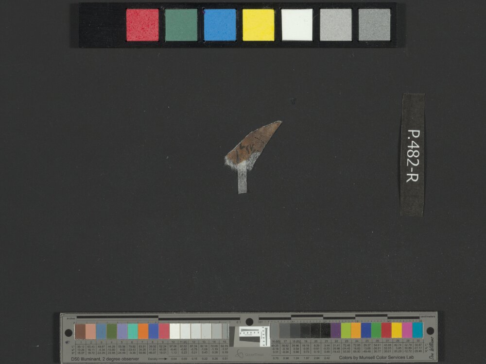 4Q Reworked Pentateuch b (Scan 5) showing Deuteronomy 1:21 from c. 75–50 BC found in Qumran, Cave 4, currently housed at Rockefeller Museum, Jerusalem
