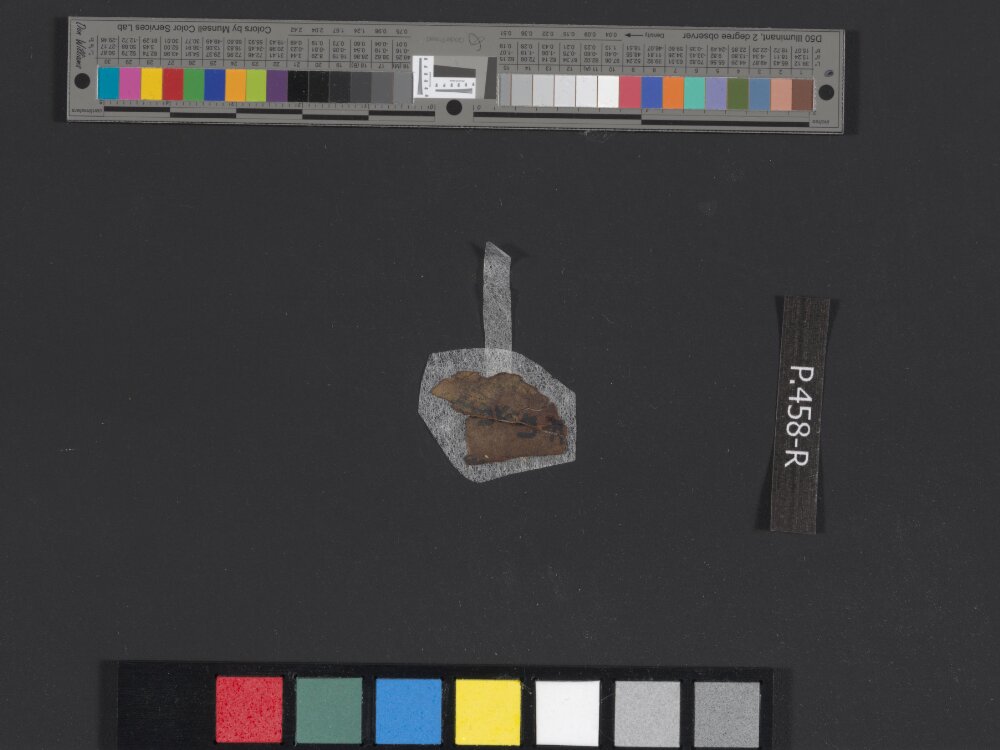 4Q Reworked Pentateuch b showing Deuteronomy 10:22 from c. 75–50 BC found in Qumran, Cave 4, currently housed at Rockefeller Museum, Jerusalem