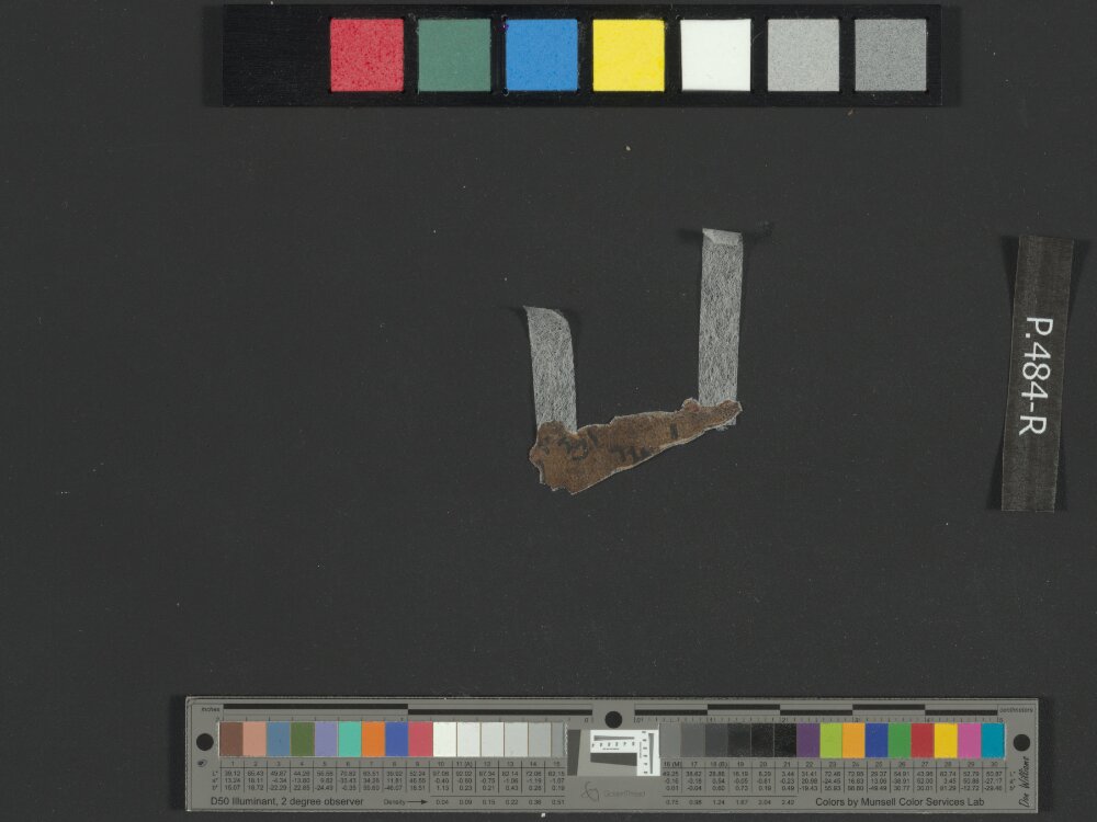 4Q Reworked Pentateuch b (Scan 1) showing Genesis 32:19 from c. 75–50 BC found in Qumran, Cave 4, currently housed at Rockefeller Museum, Jerusalem