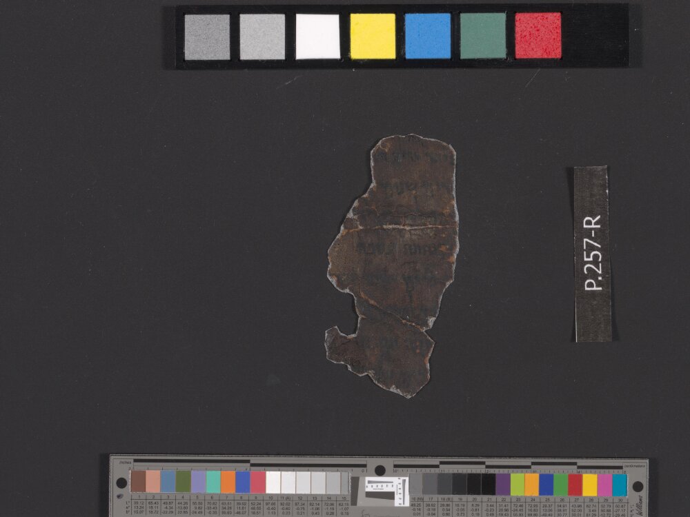 4Q Reworked Pentateuch d showing Numbers 29:21 from Second half of the 1st Century BC found in Qumran, Cave 4, currently housed at Rockefeller Museum, Jerusalem