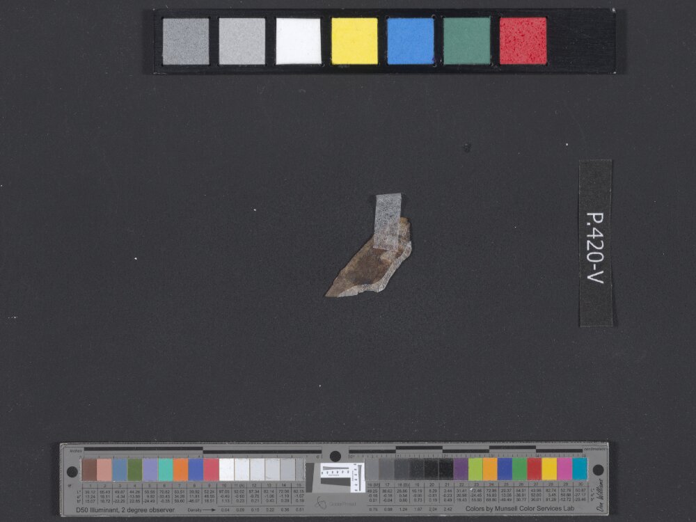 4QGenesis e (Scan 2) showing Genesis 40:21 from 50–25 BC found in Qumran, Cave 4, currently housed at Rockefeller Museum, Jerusalem