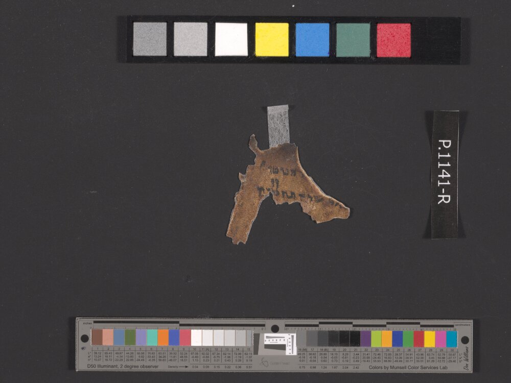 4QIsaᵋ showing Isaiah 51:2 from c. 50–25 BC found in Qumran, Cave 4, currently housed at Rockefeller Museum, Jerusalem