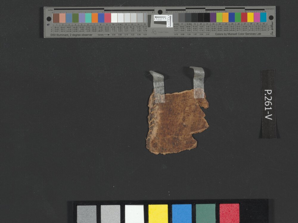 4Q Isaiah h (4QIsa h) and 4Q Isaiah i (4QIsa i) showing Isaiah 57:8 from Hasmonean to Herodian Period (c. 150 BC – 68 AD) found in Qumran, Cave 4, currently housed at Rockefeller Museum, Jerusalem