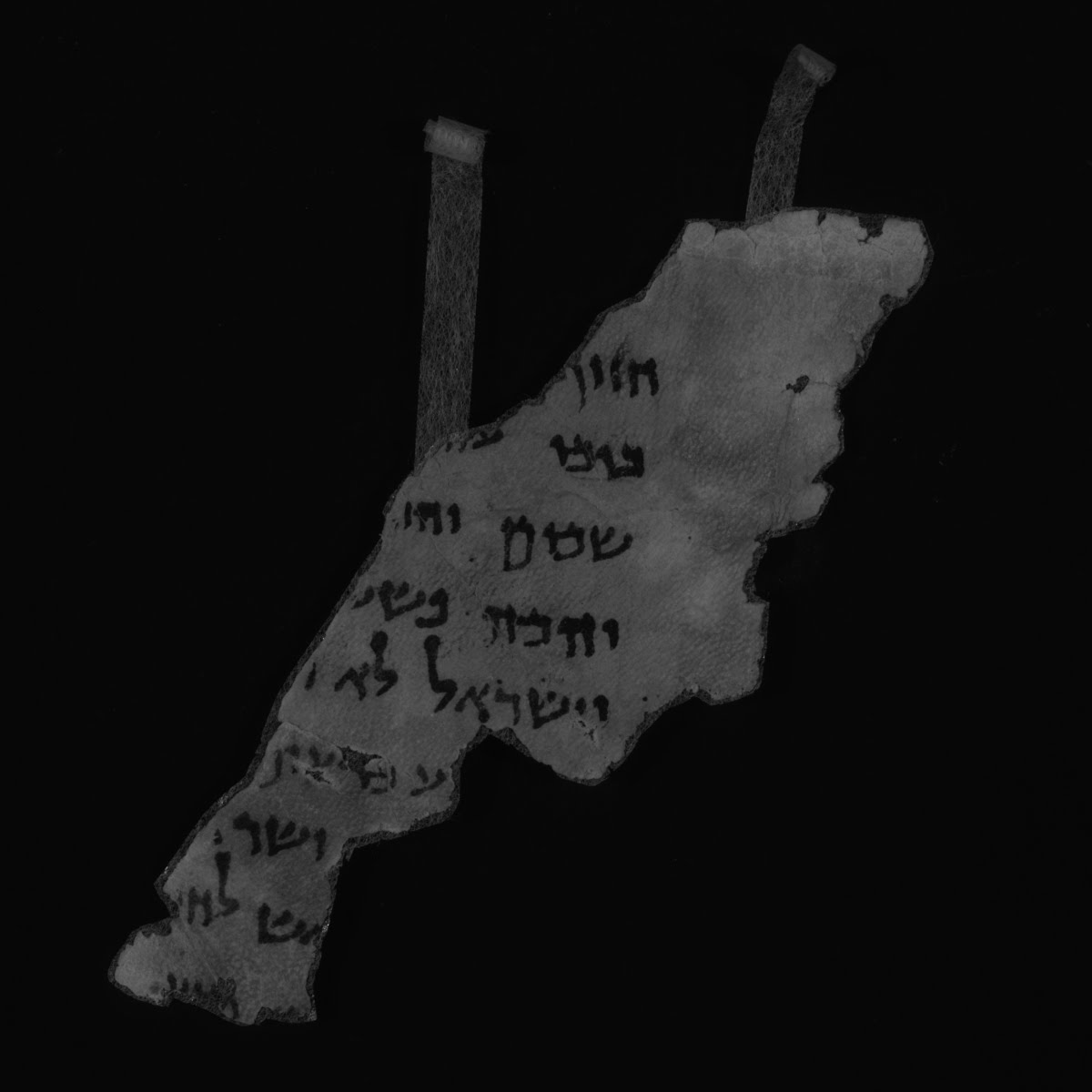 4Q Isaiah j showing Isaiah 1:3 from c. 50–25 BC found in Qumran, Cave 4, currently housed at Rockefeller Museum, Jerusalem