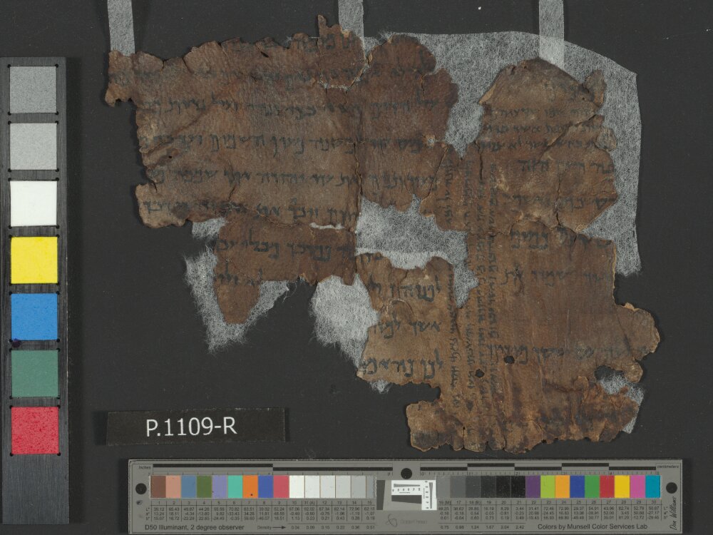 4QJeremiah a (Scan 1) showing Jeremiah 9:13 from Late 3rd Century BC – Early 2nd Century BC found in Qumran, Cave 4, currently housed at Rockefeller Museum, Jerusalem
