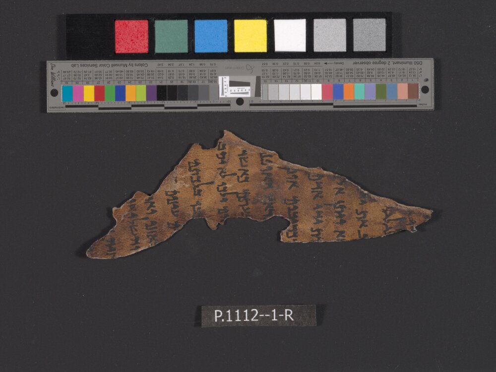 4QEzekiel a showing Ezekiel 10:13 from c. 50–25 BC found in Qumran, Cave 4, currently housed at Rockefeller Museum, Jerusalem