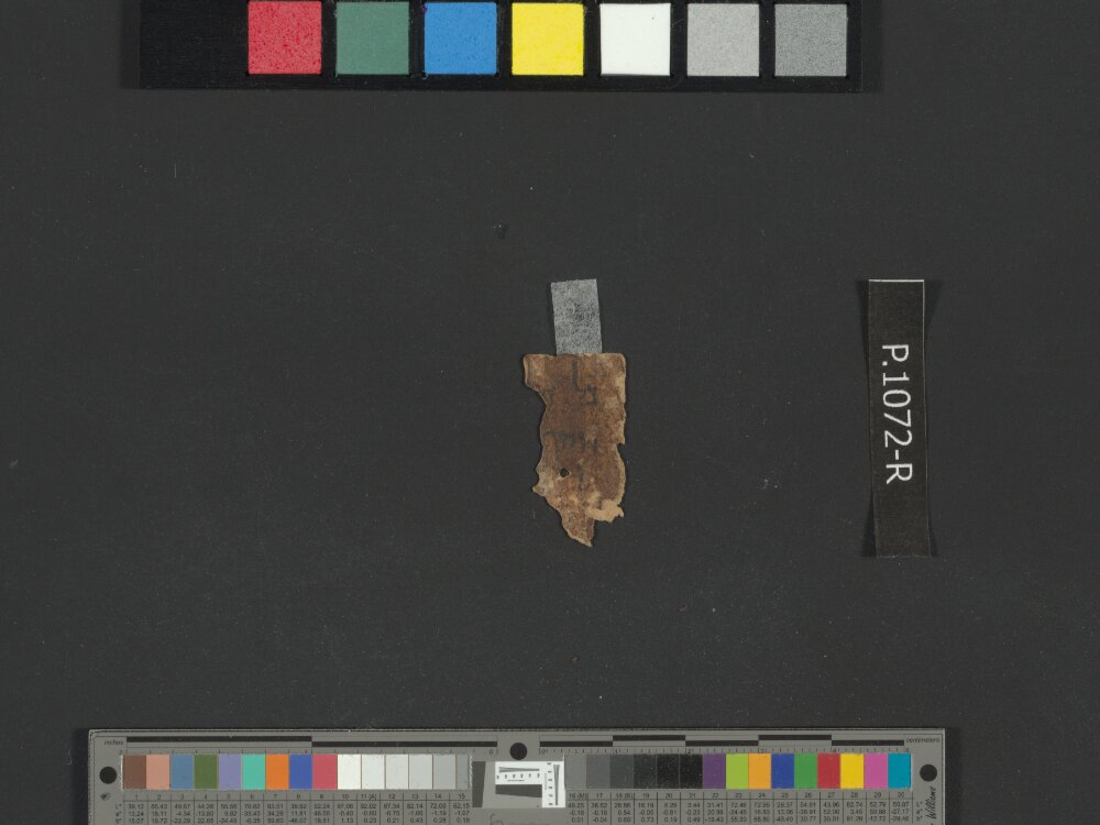 4QGenesis j (4QGen j) showing Genesis 45:22 from 50–25 BC found in Qumran, Cave 4, currently housed at Rockefeller Museum, Jerusalem